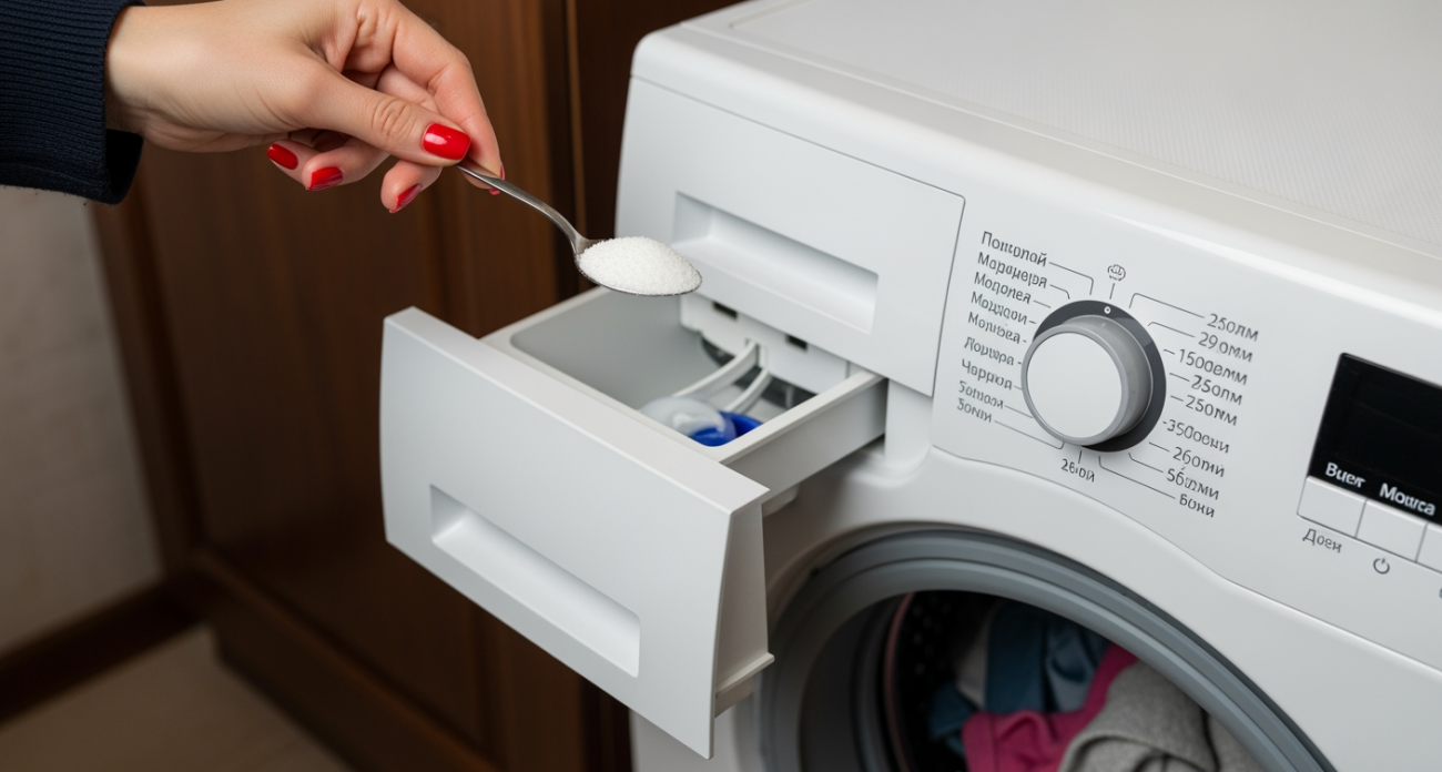 Один хитрый трюк - и барабан стиральной машины очищается от грибка навсегда