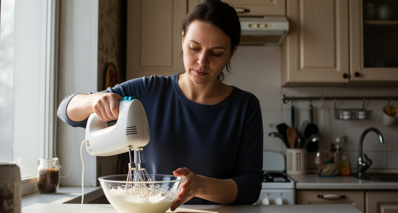Забудь про масло: смешиваю сгущёнку с одним ингредиентом и получаю идеальный крем за минуту
