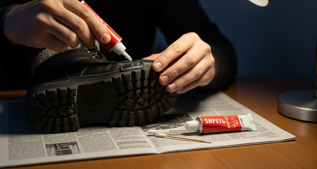 Протираю подошву обычной тряпкой - и гололед становится не страшен: эффект держится всю зиму