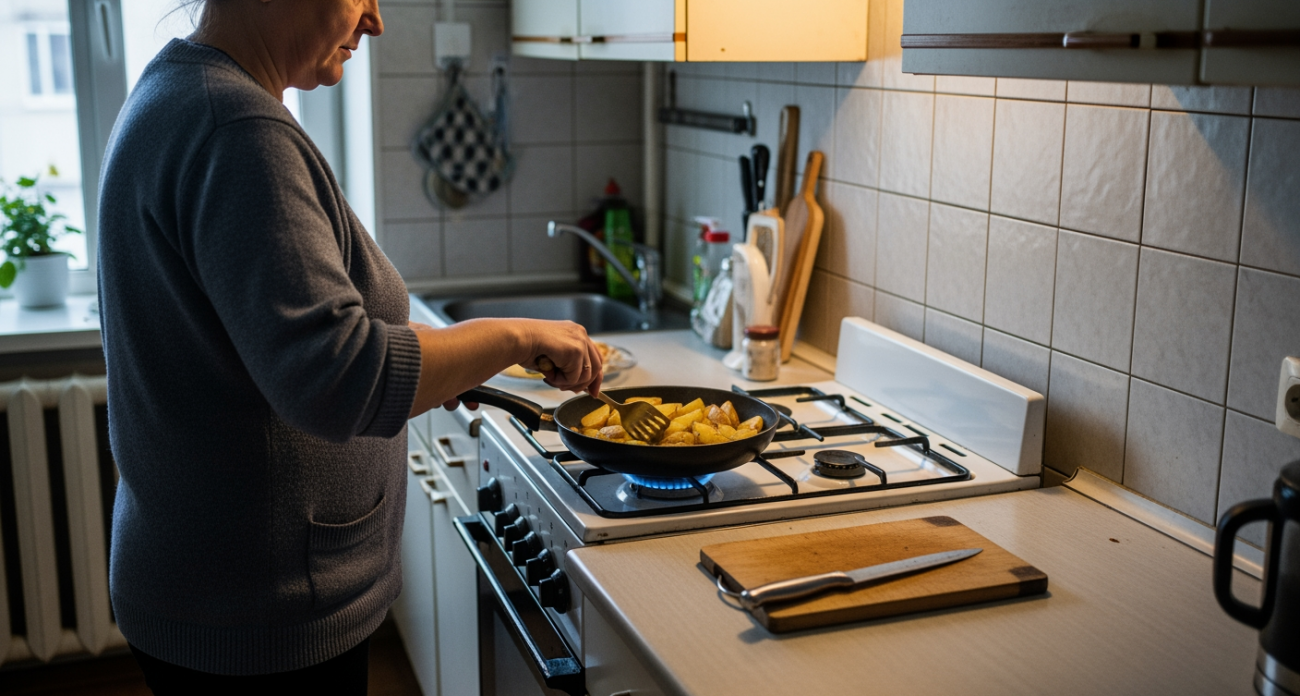 Забудьте про масло: мой тайный рецепт хрустящей картошки с 3 ингредиентами, которые есть у каждого