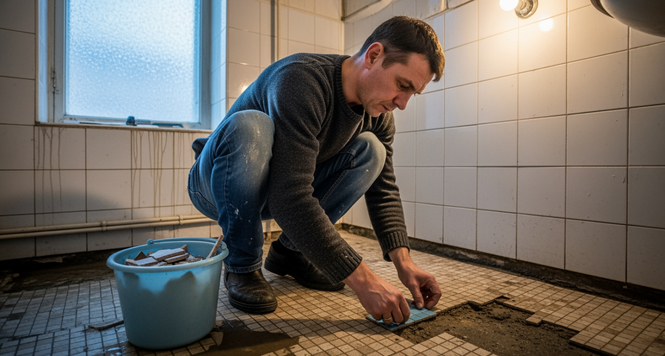 Забудьте о дорогом кафеле в ванной — простой бабушкин метод обновления стен сэкономит ваш бюджет в три раза