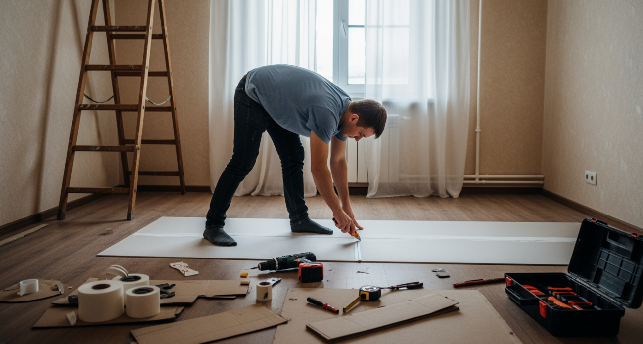 Дедовский секрет ремонта который решит ваш спор о порядке работ с обоями и потолком раз и навсегда