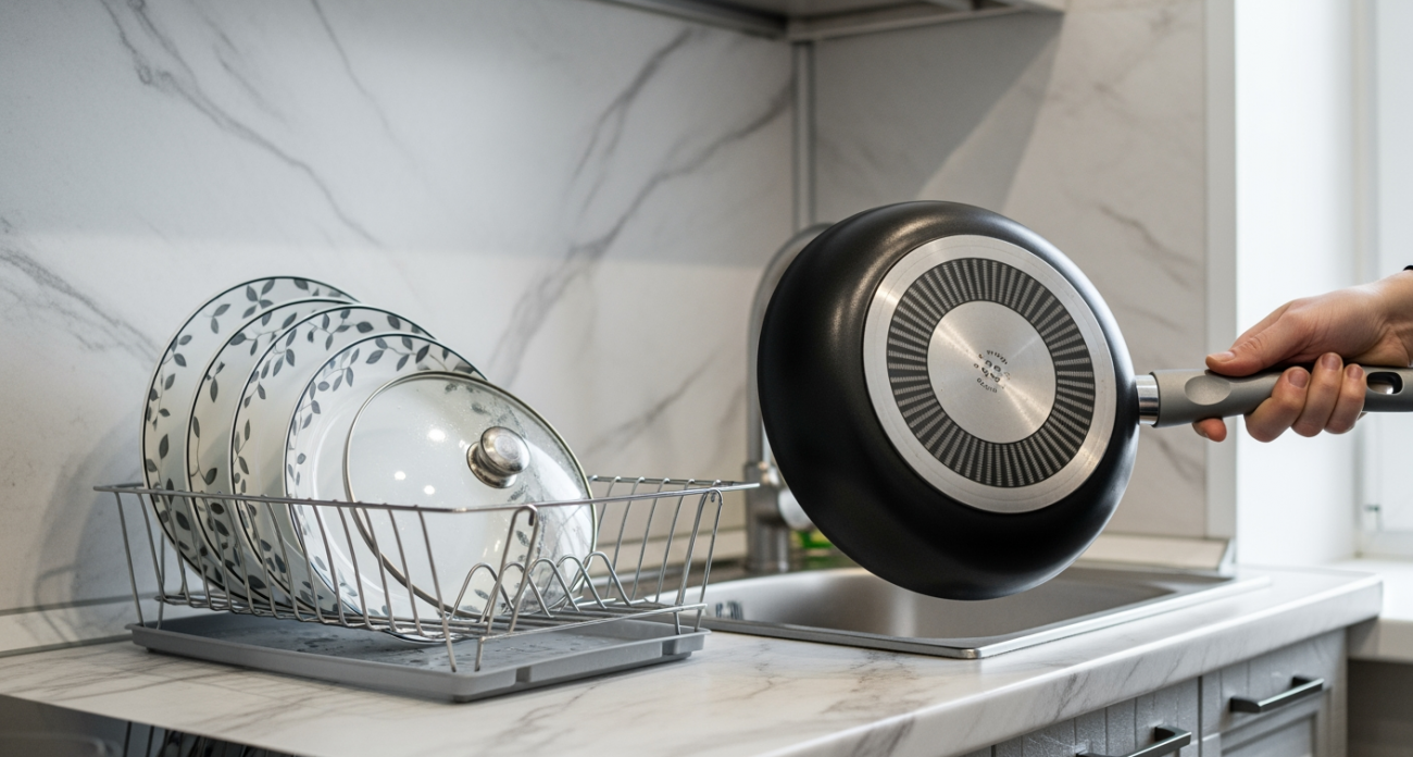 Секретный прием шеф-поваров для сияющей посуды без бытовой химии, который заставит вашу кухню выглядеть как с обложки