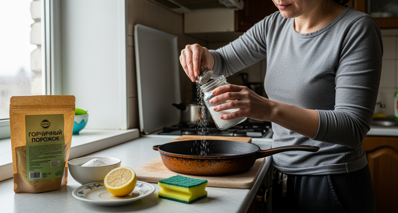 Секретная хитрость от шеф-повара избавит вашу посуду от жира без единой капли бытовой химии