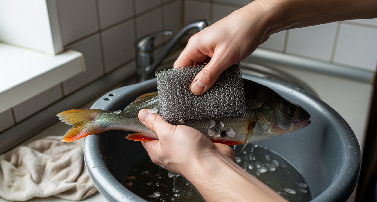 Забудьте про обычные приспособления — простой трюк рыбаков для молниеносной чистки чешуи, о котором молчат повара