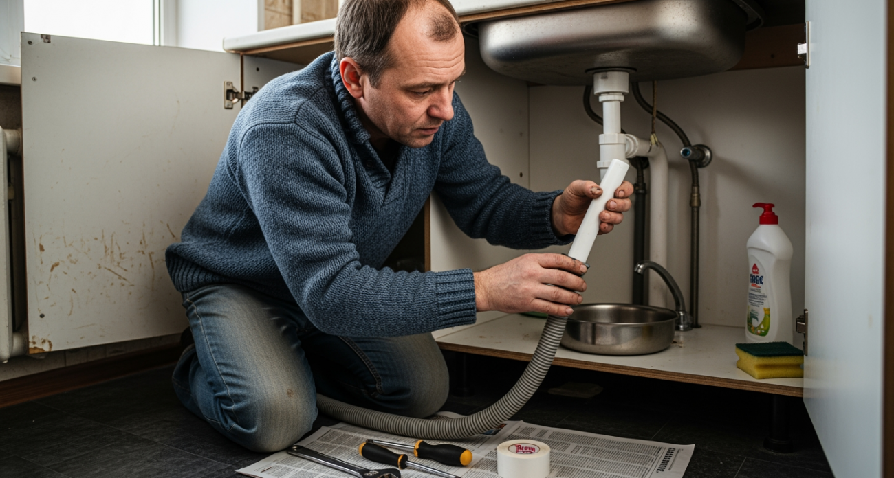 Забудьте про гофру под раковиной: сантехники молчали о простом решении, которое служит десятилетиями