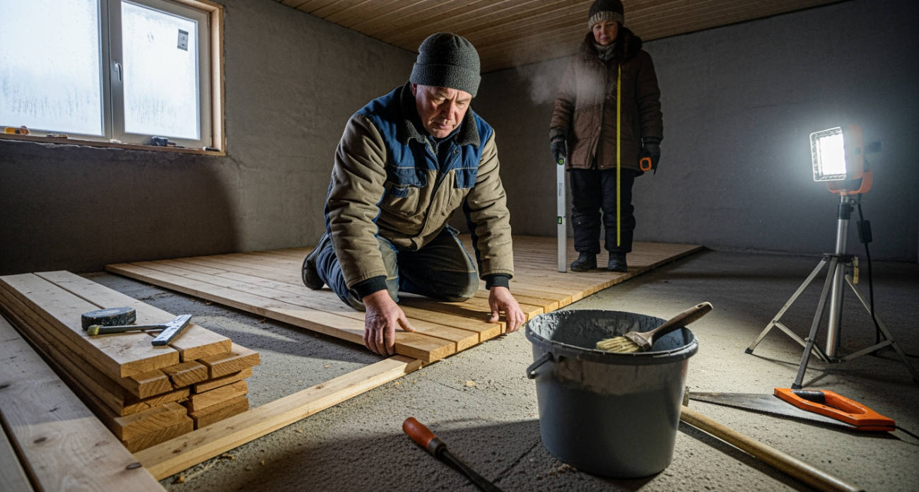 Забудьте о гнили и сырости в бане раз и навсегда благодаря секретному методу самосушки пола от мастеров
