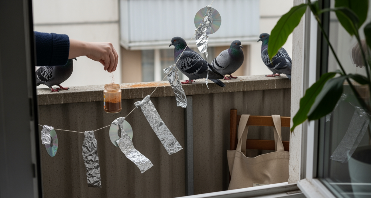 Народные методы против голубей на балконе, которые работают лучше магазинных средств и сохранят ваши нервы