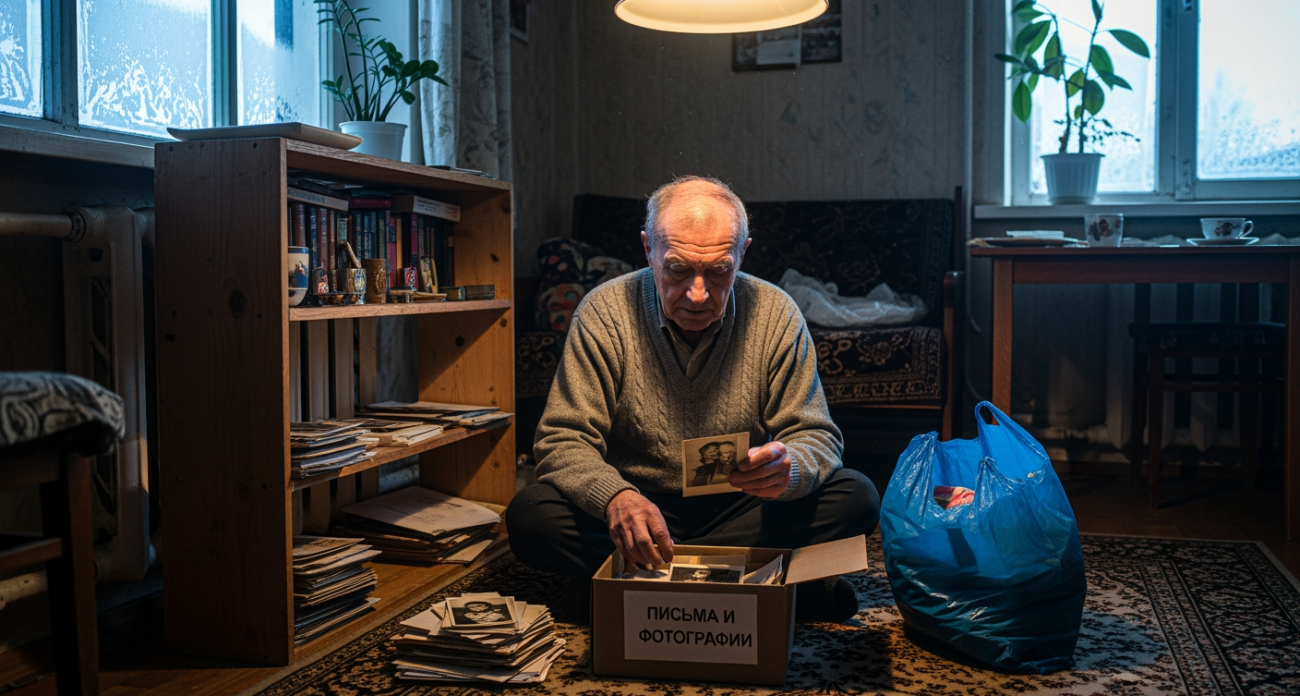 Последнее, что делает человек перед уходом — наводит порядок в своей жизни, как заметил мудрец Нагибин