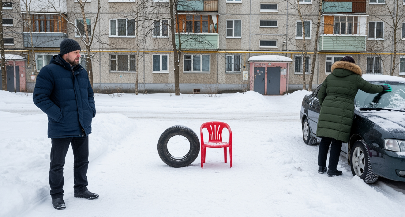 Очистил место для авто во дворе — ГАИ разъяснила, кому оно принадлежит и можно ли считать его своим