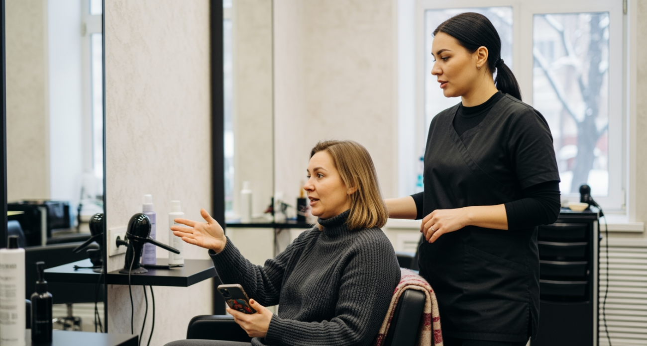 Красные флаги в речи клиентов парикмахерской, которые заставляют мастеров мысленно готовиться к битве