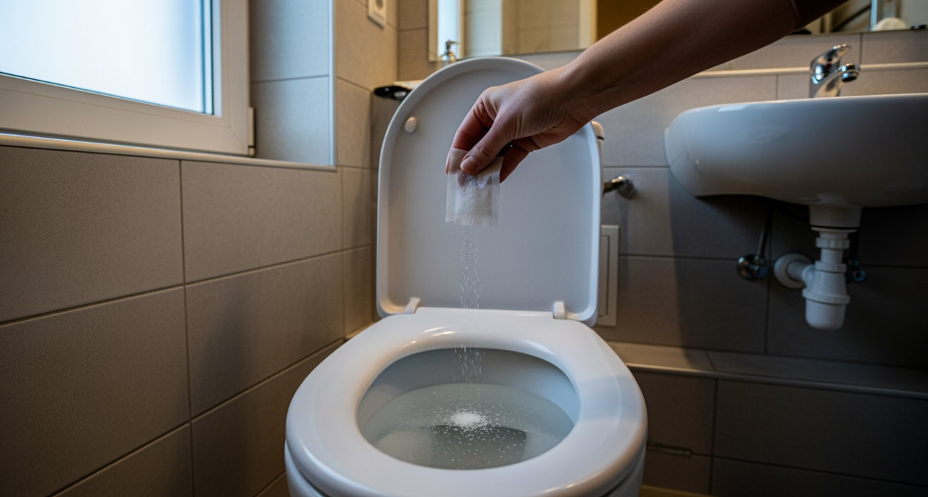 Секретный трюк с солью для унитаза, о котором вам никогда не расскажут сантехники и производители химии