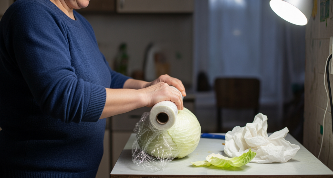 Простой бабушкин метод сохранит вашу капусту свежей на недели — забудьте о почерневших листьях навсегда