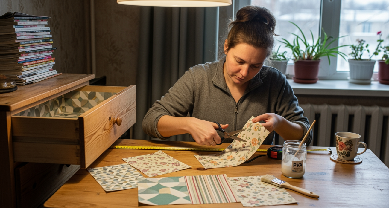 Собираю кусочки обоев у соседей и родственников — простые лайфхаки превращают мусор в полезные вещи для дома