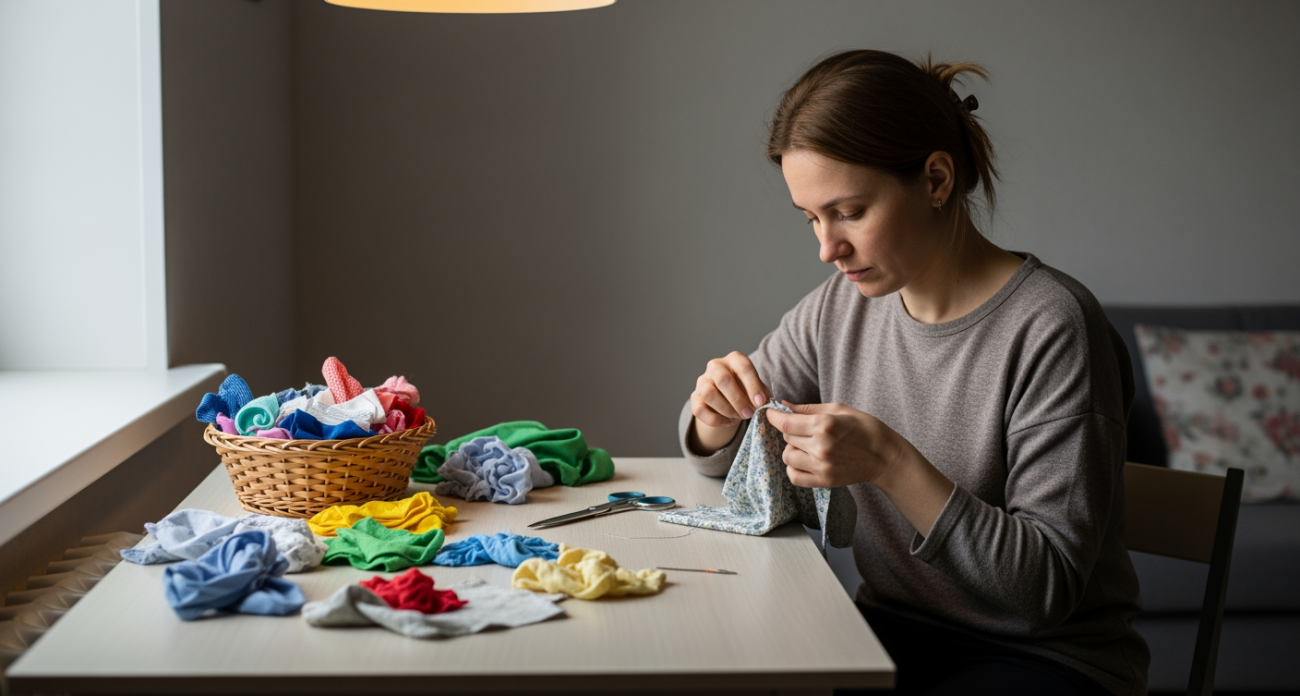 Вторая жизнь тканевых обрезков: 7 домашних лайфхаков, которые превратят хлам в сокровище для хозяйки