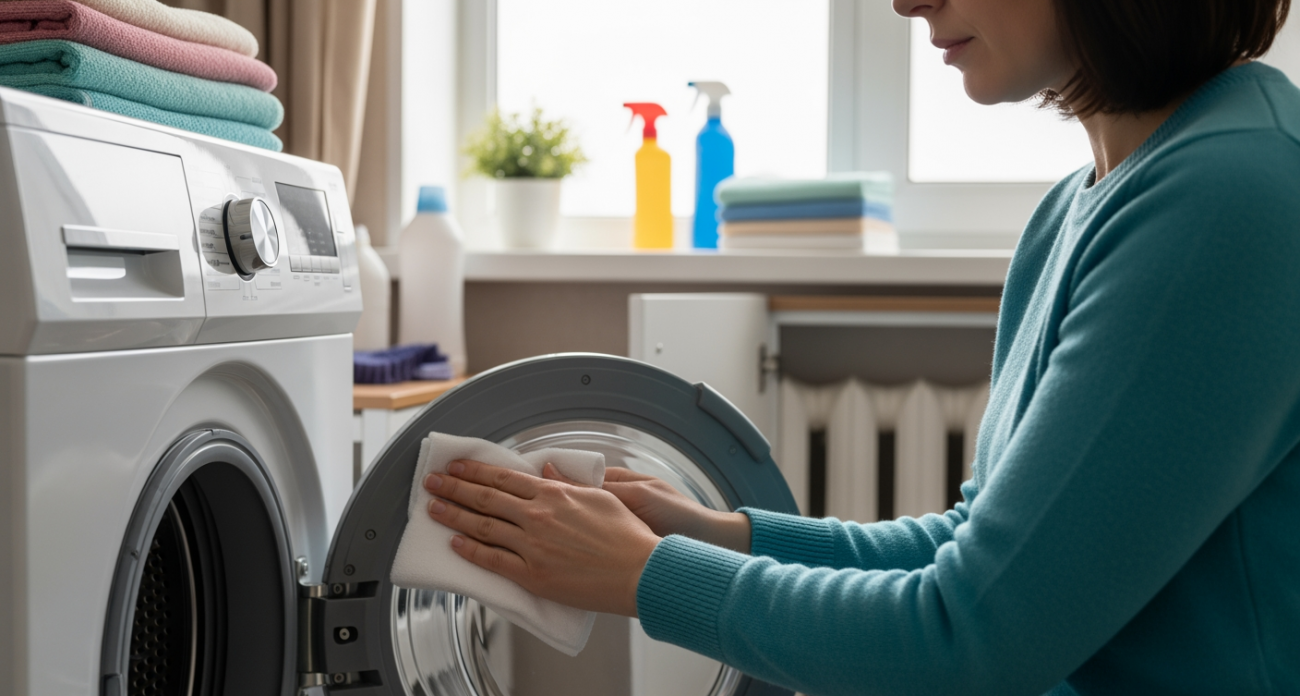 Запах старой стиралки преследовал годами, пока не нашла простую смесь и забыла о проблеме навсегда