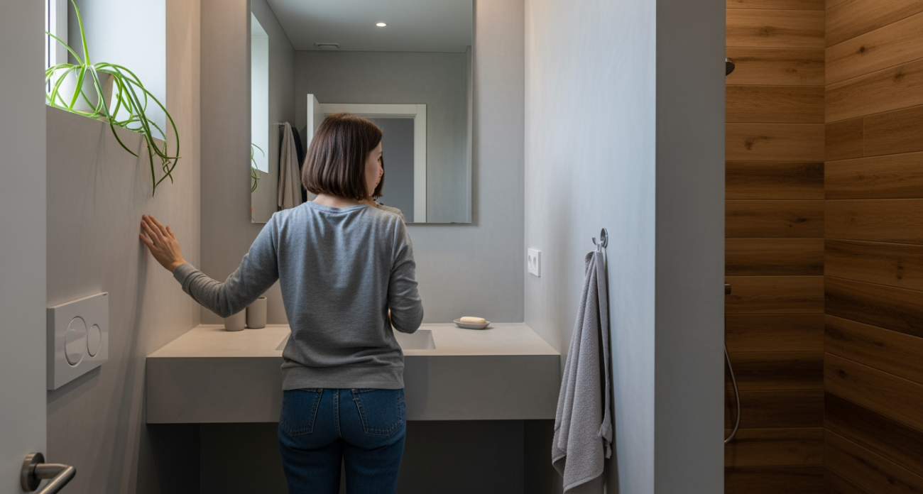 Дизайнеры массово отказываются от плитки в ванных комнатах ради 5 современных материалов на пике популярности