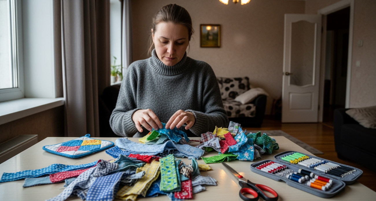 Не спешите выбрасывать остатки ткани: 7 гениальных способов дать старым лоскуткам новое применение в быту