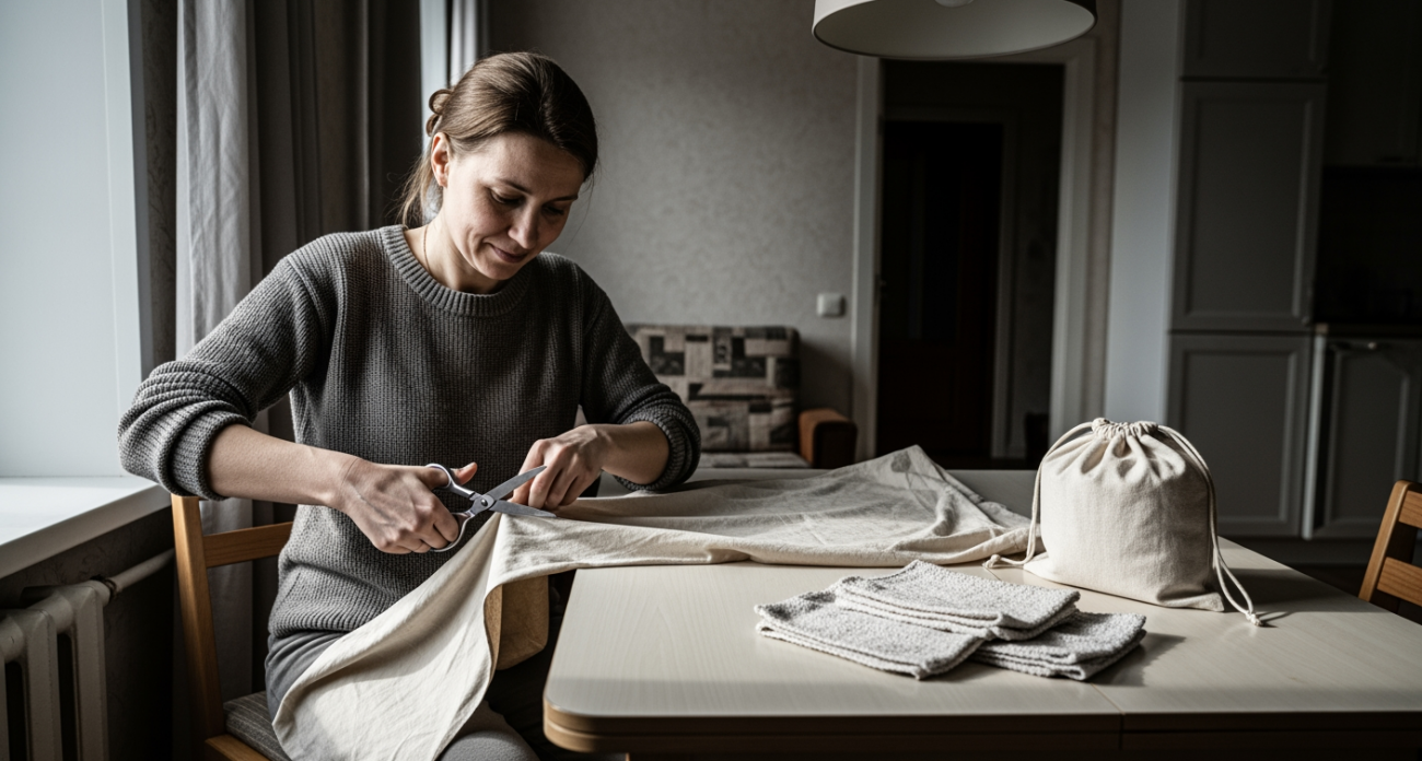 Старое постельное белье обретает вторую жизнь: 7 гениальных способов превратить ненужные ткани в домашние сокровища