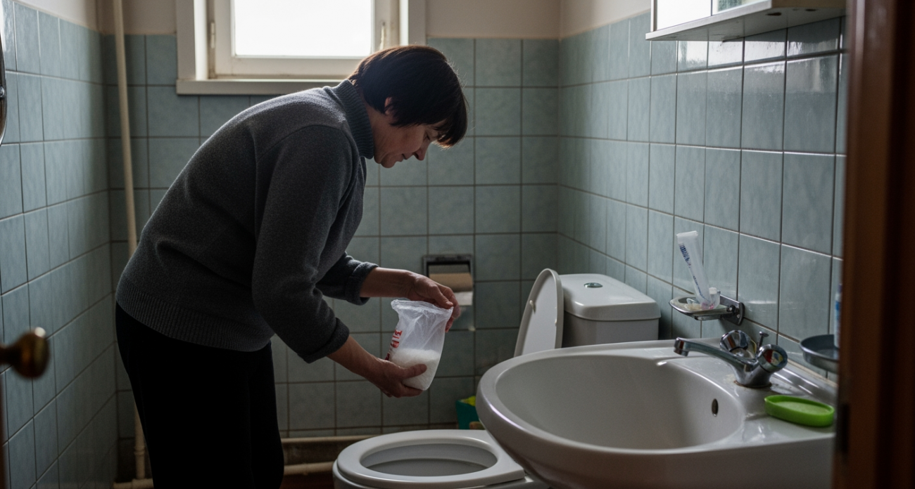 Домашний секрет с обычной солью заставит ваш унитаз сиять чистотой и навсегда избавит от дорогостоящих вызовов мастера