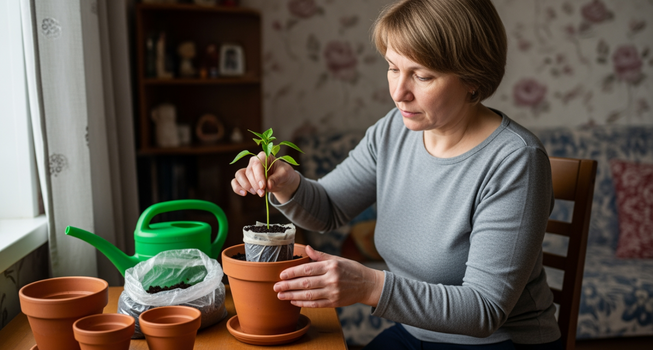 Дачники ахают от моего урожая помидоров — а я просто добавляю в лунку старый носок с двумя ложками соды