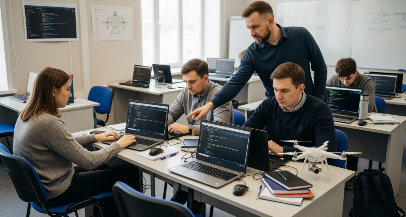 От кода до полета: в Уфе за два дня бесплатно научат создавать «мозги» для беспилотных авиасистем