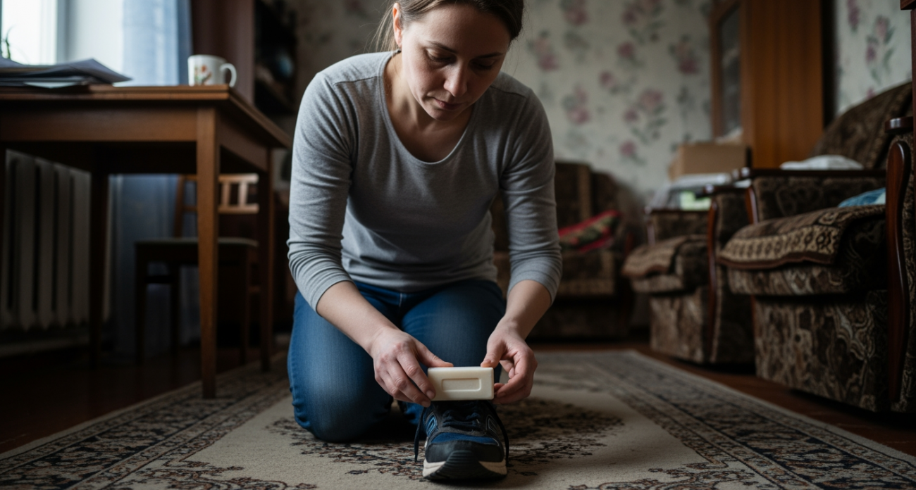 Старинный трюк с обычным мылом, о котором молчат сапожники, вернет потрепанной обуви блеск новой пары