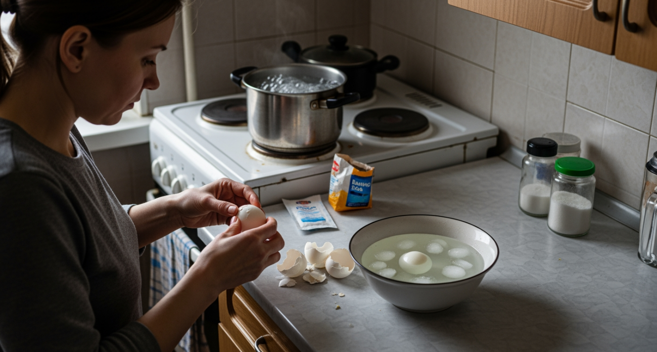Добавьте этот секретный ингредиент в кастрюлю с яйцами и забудьте о мучениях с очисткой скорлупы