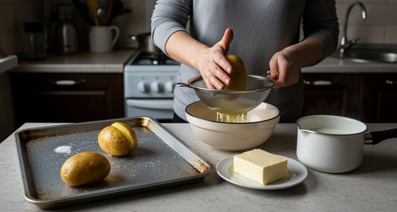 Секрет идеального пюре от элитных ресторанов: забудьте о кастрюле с водой и сэкономьте время