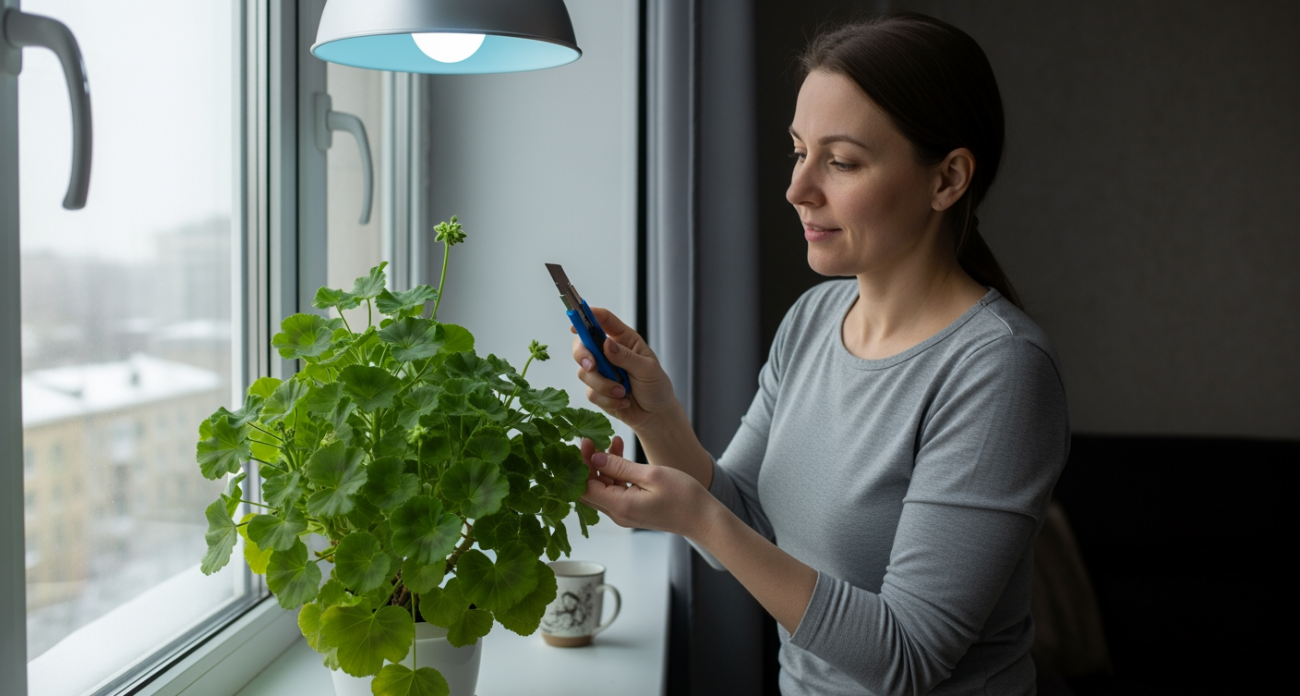Секретная формула стрижки герани превращает хилое растение в роскошный куст за 30 дней без химии и сложных манипуляций