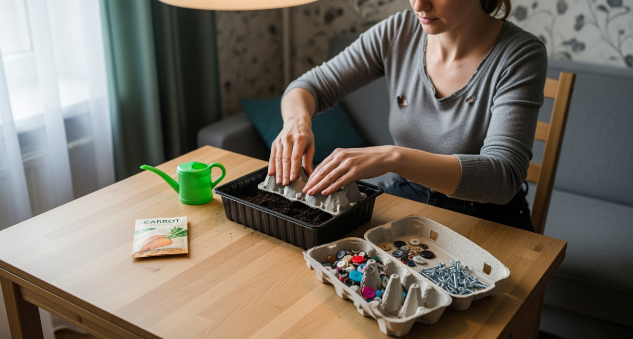 Яичные лотки превращаются в самые полезные вещи для дома всего за пару минут