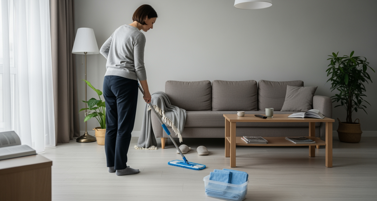 Забудьте про ведро и швабру: простой способ мыть полы без нагрузки на спину открыла обычная домохозяйка