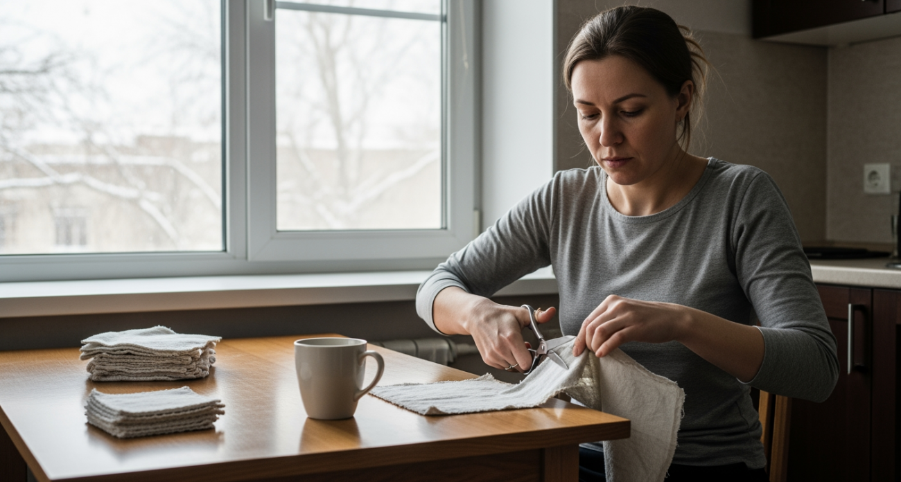 Выбросить старое постельное белье — большая ошибка, ведь из него получаются полезные вещи для дома