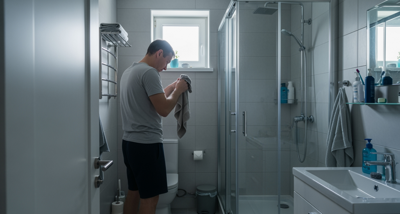 Европейцы уже забыли про шторки в ванной и перешли на это решение