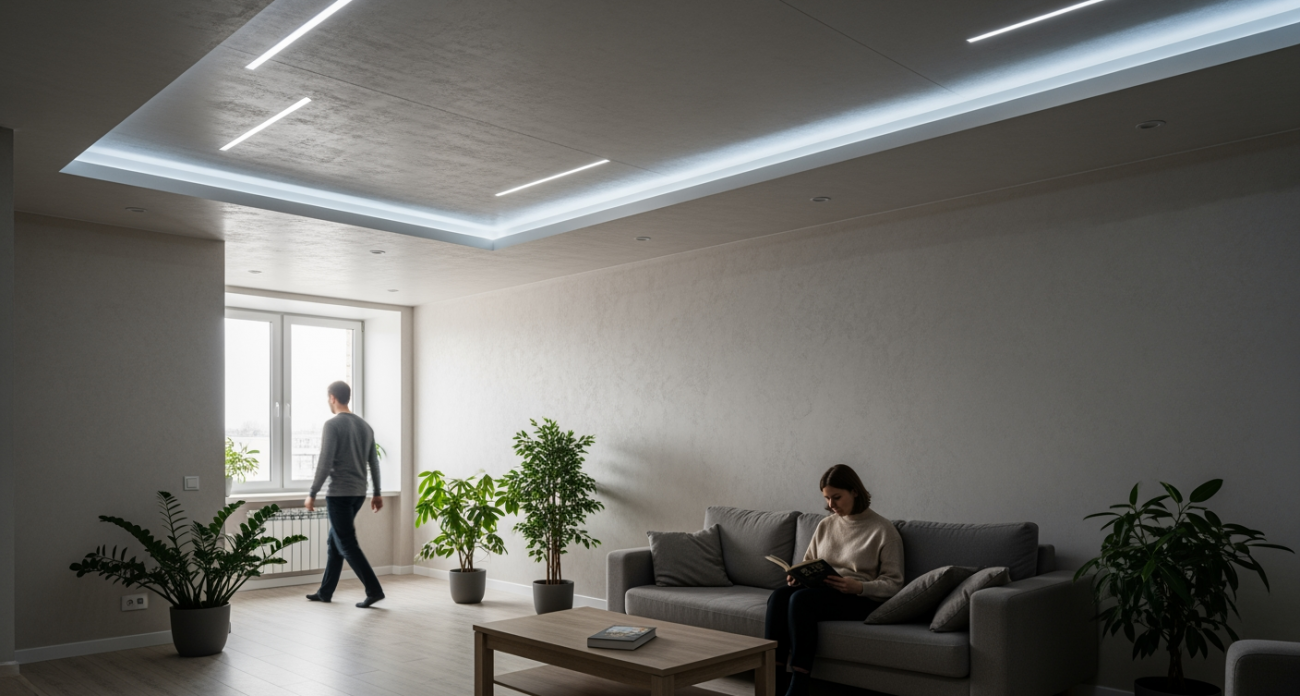 Дизайнеры массово отказываются от натяжных потолков ради этих четырех решений