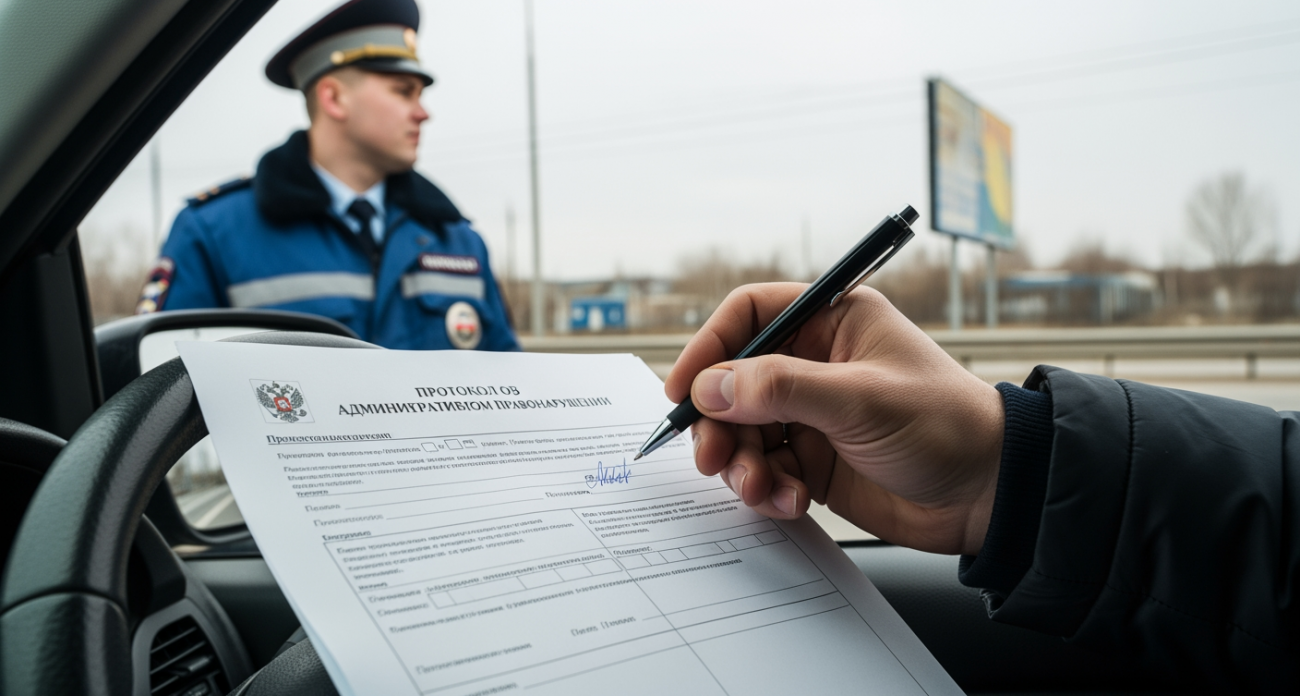 Бывший инспектор ГИБДД показал хитрость в протоколе, которая может дорого обойтись водителям