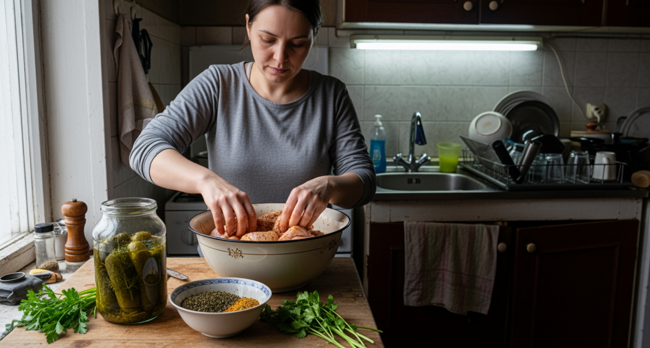 Зачем покупать дорогие средства, когда рассол справляется с задачами лучше магазинной химии