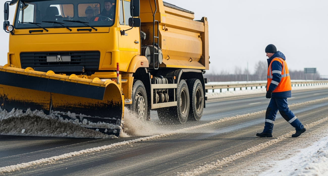 1400 единиц техники всю ночь расчищали трассы Башкирии