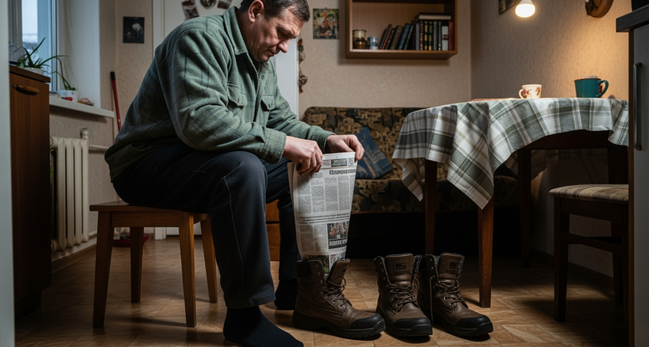 Бабушкин способ согреть ноги обычной бумагой превосходит современные технологии утепления обуви