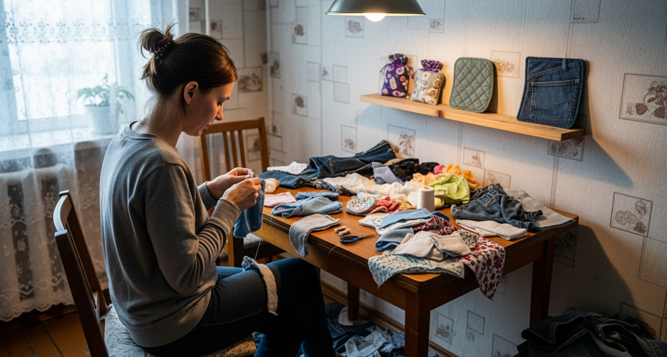 Из обрезков ткани делаю такие штуки для дома что соседки просят рецепты