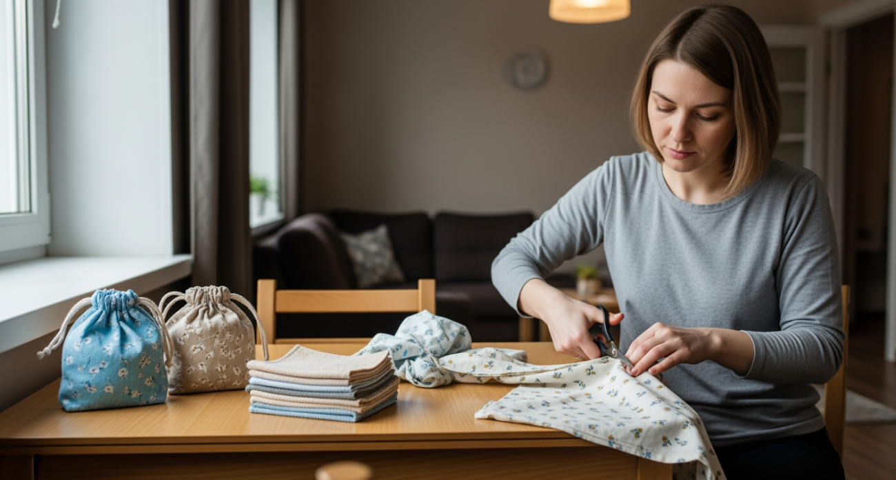 Не выбрасывайте старые простыни — покажу как сделать из них нужные вещи за полчаса