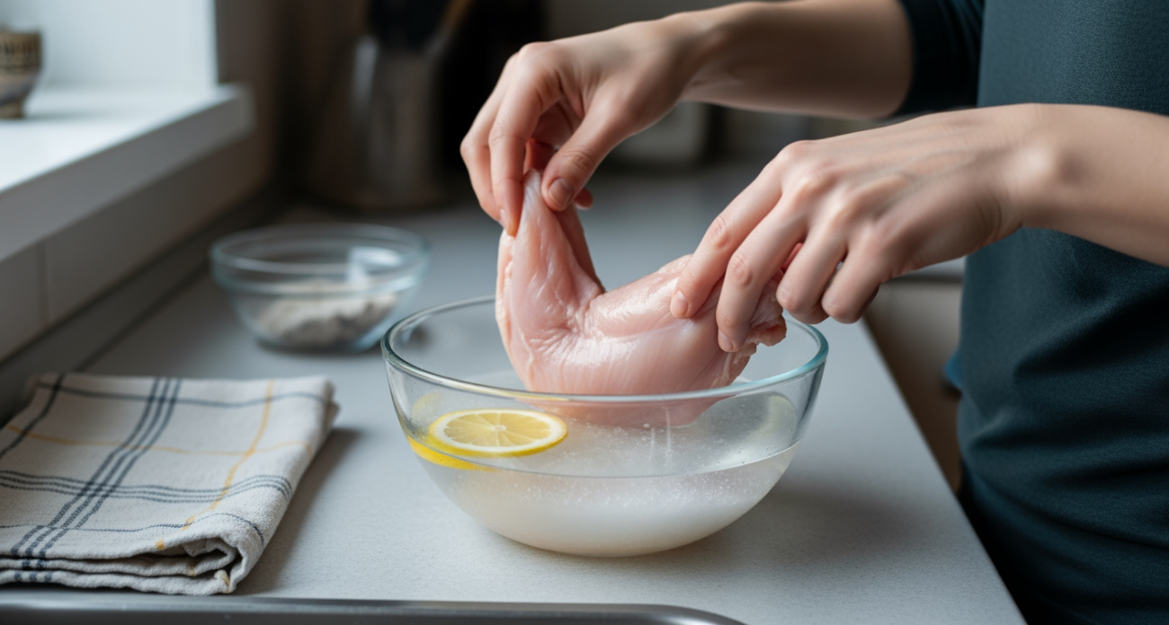 Секретный способ повара очистить курицу от всех добавок и сделать её как из деревни за 5 минут