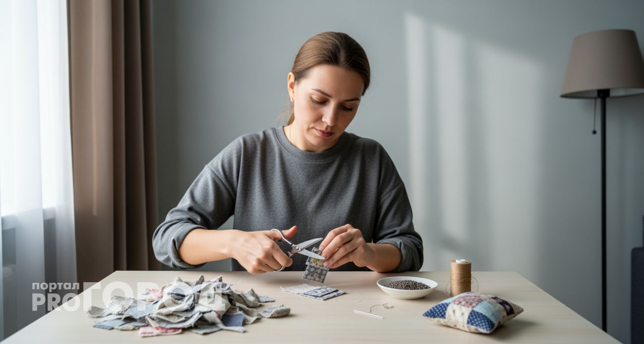 Старые лоскутки ткани решают бытовые проблемы лучше дорогих покупок из магазина