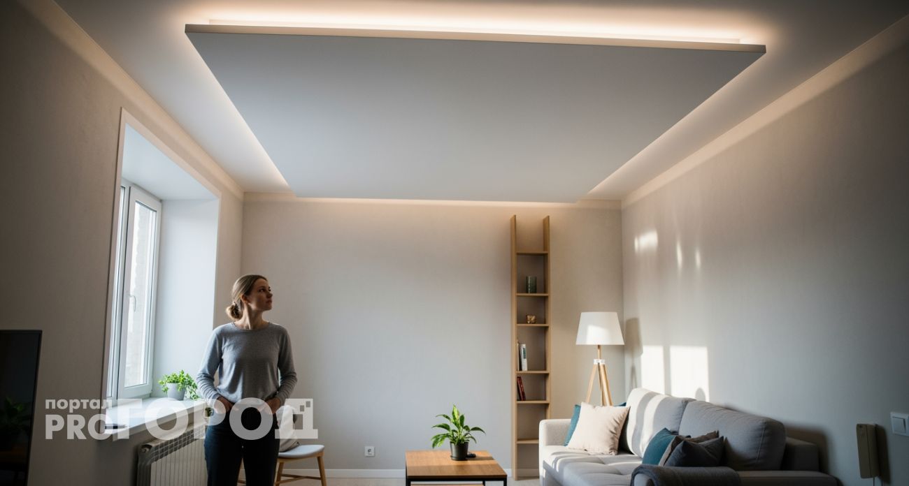 Эти 4 решения для потолка полностью вытеснили натяжные конструкции из современных интерьеров