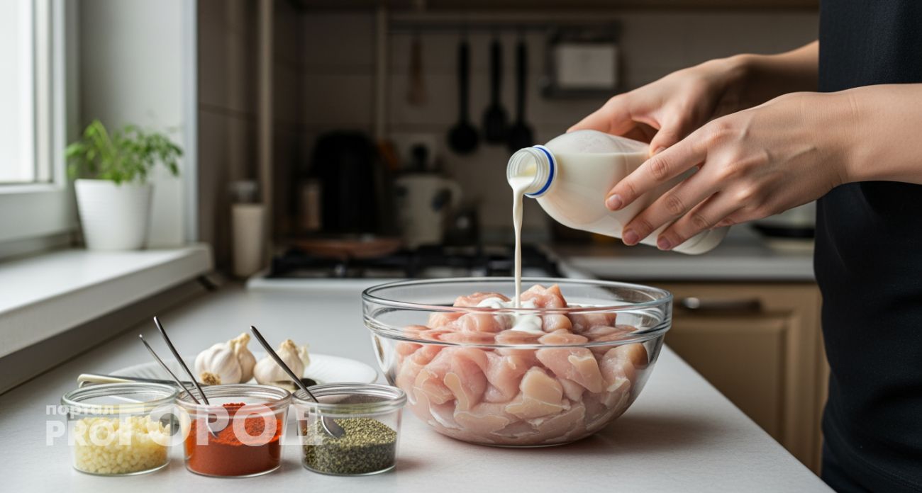 Кефир делает курицу мягче сливочного масла: готовлю по немецкому рецепту и получается идеально