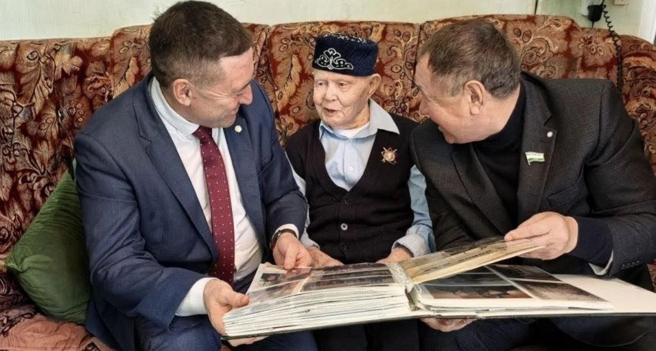 Ветеран получил высшую награду Башкирии в день 100-летия