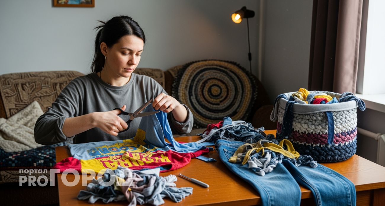 Старая футболка и час времени: создаю декор который соседи просят сделать и им