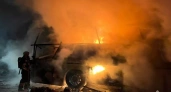 В Башкирии загорелся пассажирский автобус Махачкала-Уфа, никто не пострадал