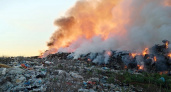 Крупный пожар на мусорном полигоне в Башкирии: площадь возгорания достигла 600 квадратных метров