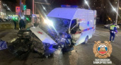 Пациент "скорой" в больнице после тройного ДТП на улице Жукова в Уфе